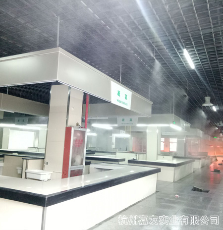 极悦娱乐喷雾降温设备安装图片2