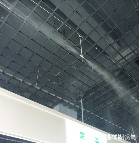 极悦娱乐喷雾降温设备安装图片4